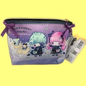 Sanrio little twins stars x dolly mix cosmetics pouch